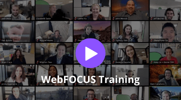 WebFOCUS Training Certification Online Course