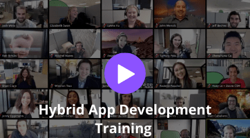 hybrid app development training 