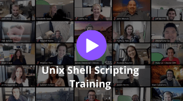 Unix Shell Scripting Training