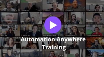 Automation Anywhere Training