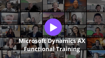 Microsoft Dynamics AX Functional Training