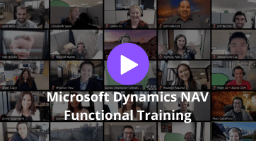 Microsoft Dynamics NAV Functional Training
