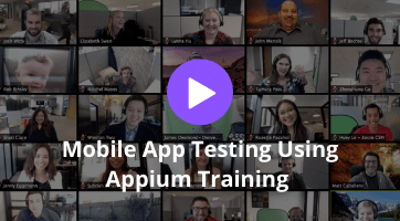 Mobile App Testing Using Appium Training