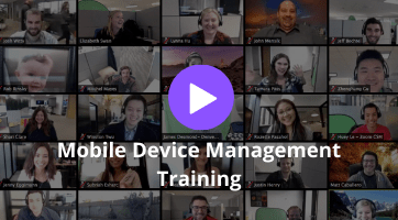 Mobile Device Management Training