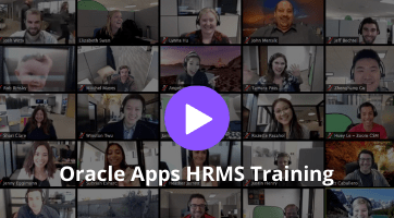 Oracle Apps HRMS Training