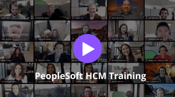 Peoplesoft HCM Training