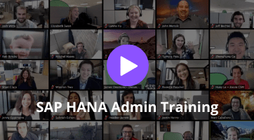 SAP HANA Admin Training