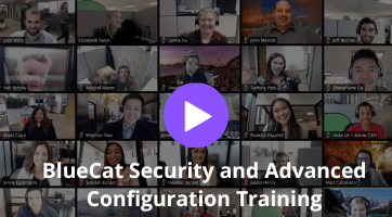 BlueCat Security and Advanced Configuration Training