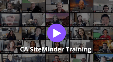 CA SiteMinder Training