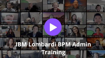 IBM Lombardi BPM Admin Training