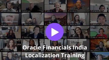 Oracle Financials India Localization Training