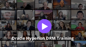 Oracle Hyperion DRM Training