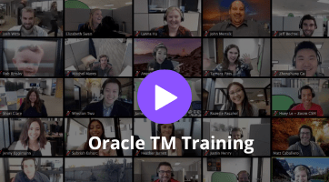 Oracle TM Training