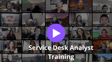 Service Desk Analyst Training