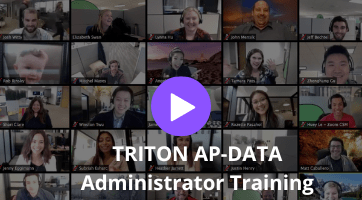 TRITON AP-DATA Administrator Training