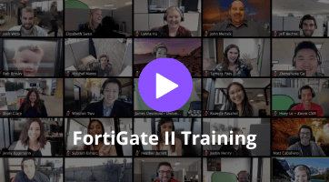FortiGate II Training