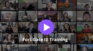 FortiGate III Training