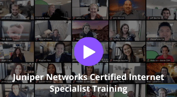 Juniper Networks Certified Internet Specialist Training