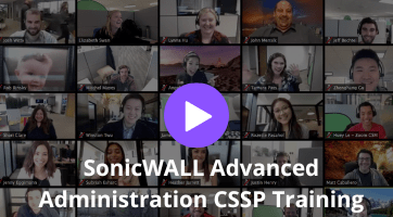 SonicWALL Advanced Administration CSSP Training