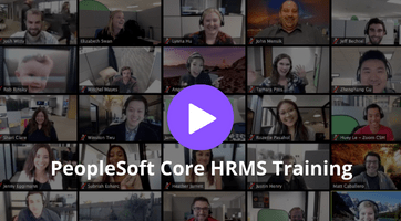 PeopleSoft Core HRMS Training