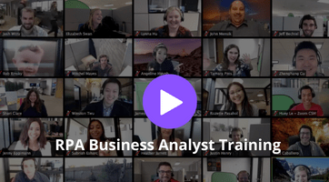 RPA Business Analyst Training