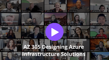 AZ 305 Designing Azure Infrastructure Solutions Training