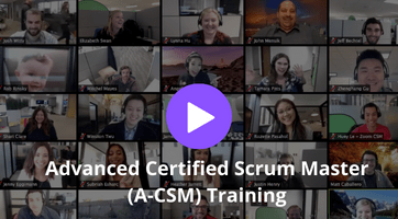 Advanced Certified Scrum Master (A-CSM) Training