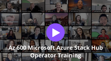 Az 600 Microsoft Azure Stack Hub Operator Training
