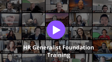 HR Generalist Foundation Training