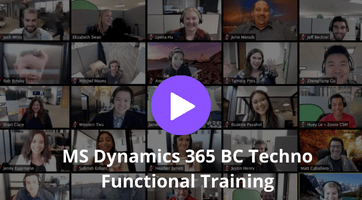 MS Dynamics 365 BC Techno Functional Training
