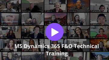 MS Dynamics 365 F&O Technical Training