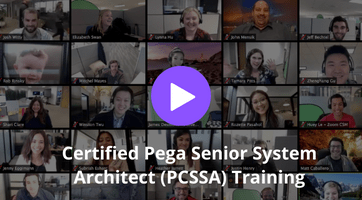 Certified Pega Senior System Architect (PCSSA) Training