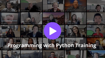 Programming with Python Training